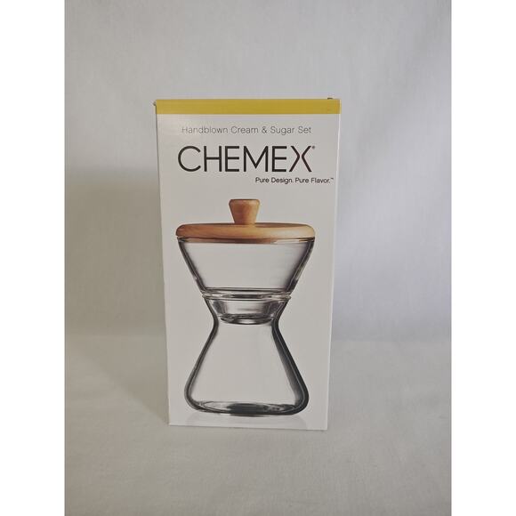 Chemex Other - New In Box Chemex Handblown Cream & Sugar Set Never used Coffee accessory